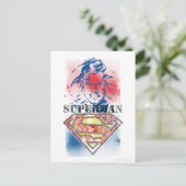 Superman 28 briefkaart (Staand voorkant)