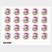 Superman 28 ronde sticker (Vel)