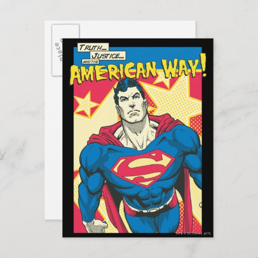 Superman 29 briefkaart (Voorkant / Achterkant)