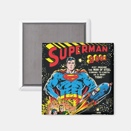 Superman #300 magneet (Voorkant / Achterkant)