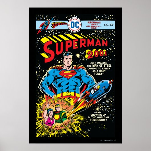Superman #300 poster (Voorkant)