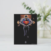 Superman 30 briefkaart (Staand voorkant)