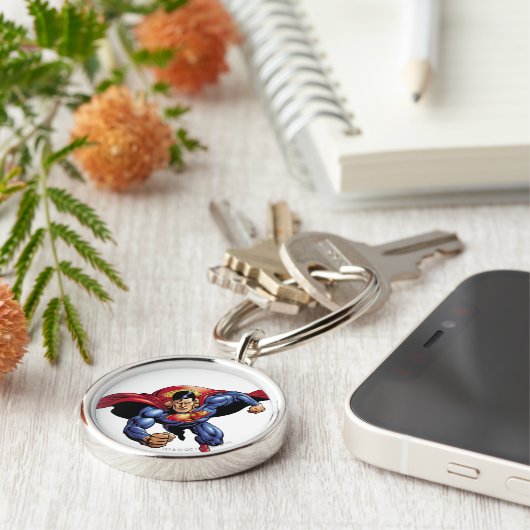 Superman 31 sleutelhanger (Zijkant)