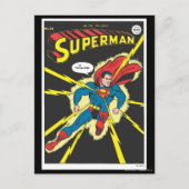 Superman #32 briefkaart (Voorkant)