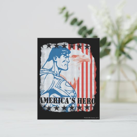 Superman 33 briefkaart (Staand voorkant)