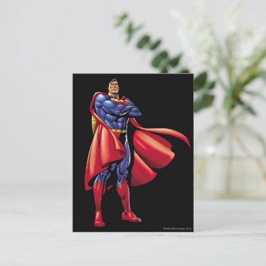 Superman 3 briefkaart (Staand voorkant)