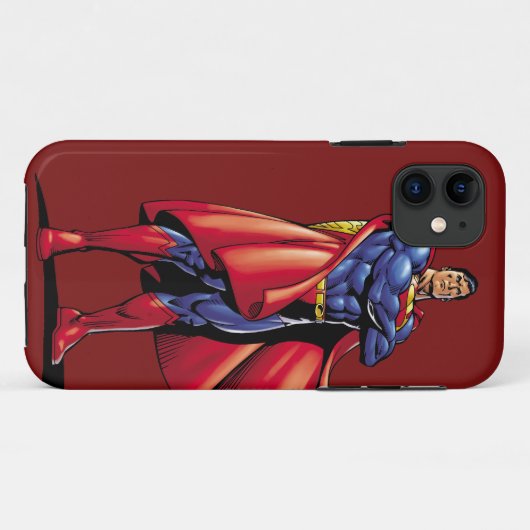 Superman 3 Case-Mate iPhone case (Achterkant (horizontaal))