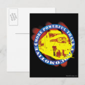 Superman 40 briefkaart (Voorkant / Achterkant)