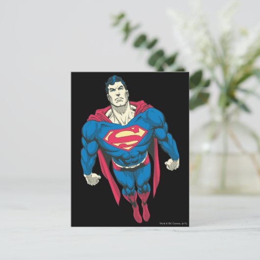 Superman 45 briefkaart (Staand voorkant)