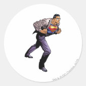 Superman 46 ronde sticker (Voorkant)