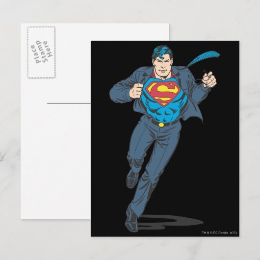 Superman 48 briefkaart (Voorkant / Achterkant)