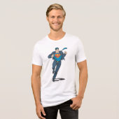 Superman 48 Tri-Blend shirt (Voorkant volledig)