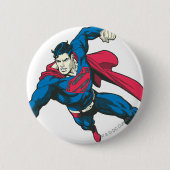 Superman 4 ronde button 5,7 cm (Voorkant)