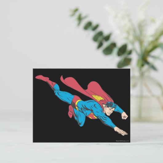Superman 50 briefkaart (Staand voorkant)