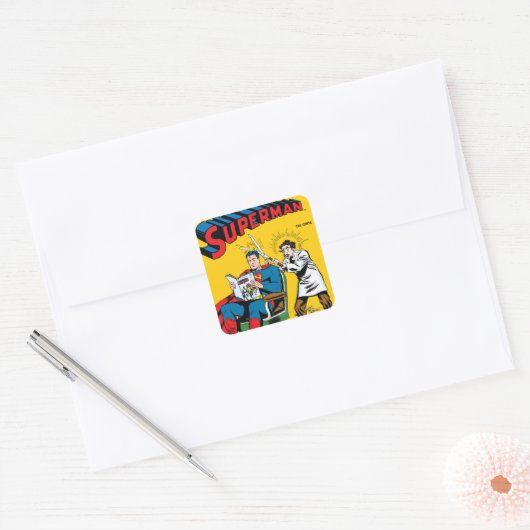 Superman #52 vierkante sticker (Envelop)