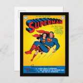 Superman #57 briefkaart (Voorkant / Achterkant)