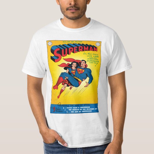 Superman #57 t-shirt (Voorkant)