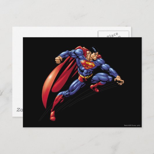 Superman 5 briefkaart (Voorkant / Achterkant)