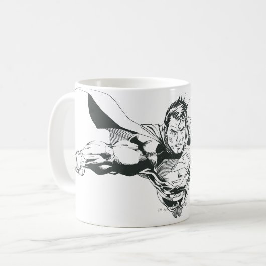 Superman 60 koffiemok (Voorkant links)
