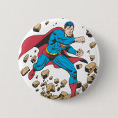 Superman 62 ronde button 5,7 cm (Voorkant)