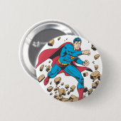 Superman 62 ronde button 5,7 cm (Voorkant /achterkant)