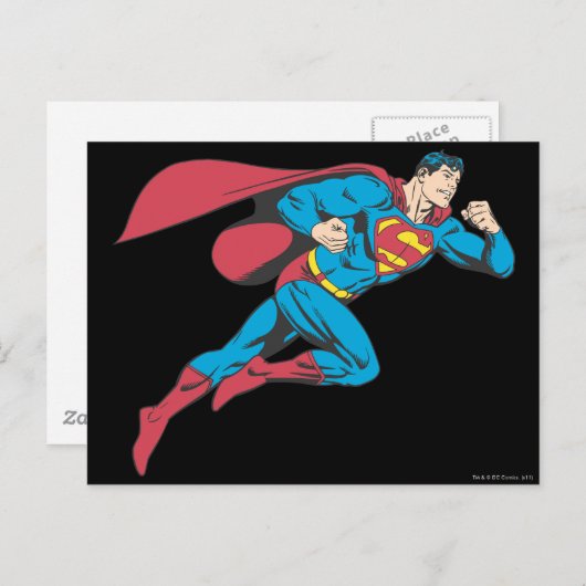 Superman 64 briefkaart (Voorkant / Achterkant)