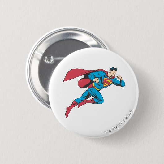 Superman 64 ronde button 5,7 cm (Voorkant /achterkant)