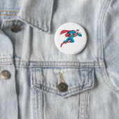 Superman 64 ronde button 5,7 cm (In situ)