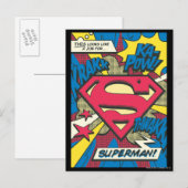 Superman 66 briefkaart (Voorkant / Achterkant)