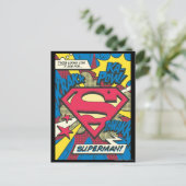 Superman 66 briefkaart (Staand voorkant)