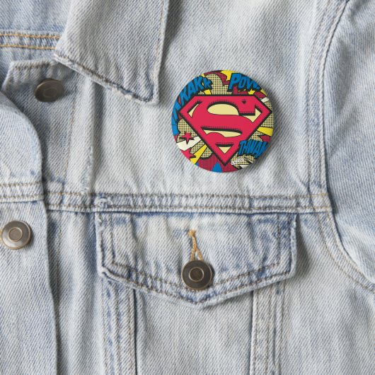 Superman 66 ronde button 5,7 cm (In situ)