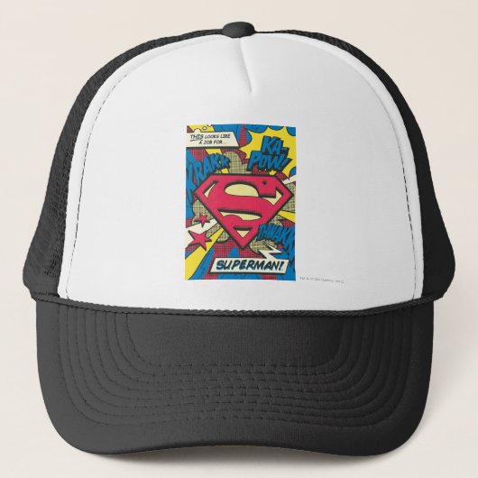 Superman 66 trucker pet (Voorkant)