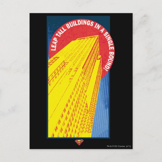 Superman 72 briefkaart (Voorkant)