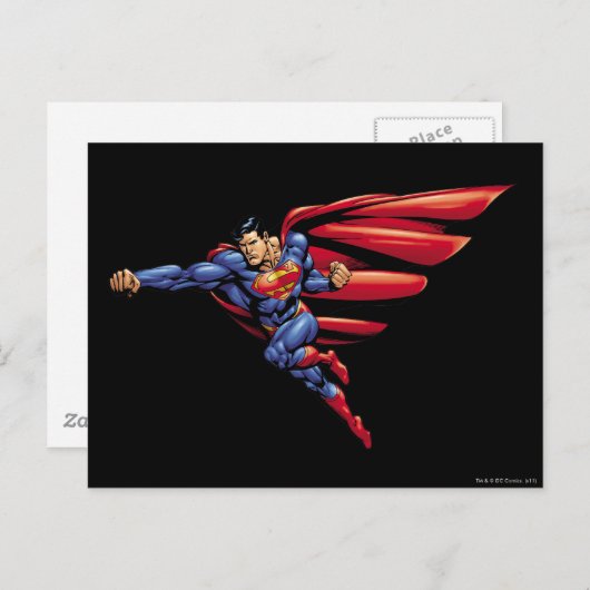 Superman 73 briefkaart (Voorkant / Achterkant)
