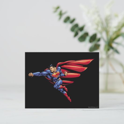 Superman 73 briefkaart (Staand voorkant)