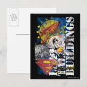 Superman 77 briefkaart (Voorkant / Achterkant)