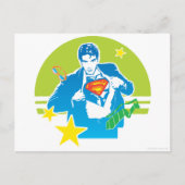 Superman 80-stijl briefkaart (Voorkant)