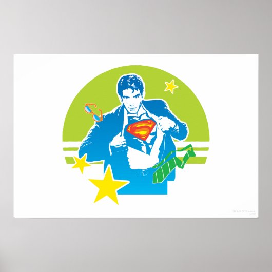 Superman 80-stijl poster (Voorkant)