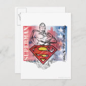 Superman 81 briefkaart (Voorkant / Achterkant)