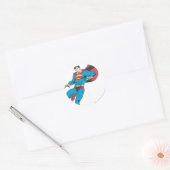 Superman 85 ronde sticker (Envelop)