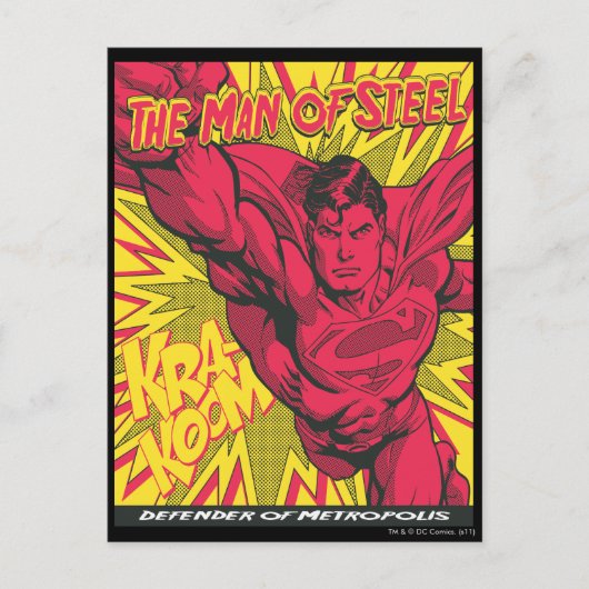 Superman 87 briefkaart (Voorkant)