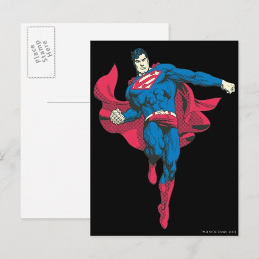 Superman 89 briefkaart (Voorkant / Achterkant)
