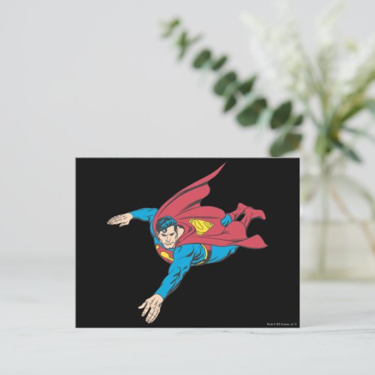 Superman 90 briefkaart (Staand voorkant)