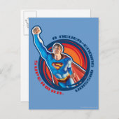 Superman A-missie zonder einde Briefkaart (Voorkant / Achterkant)