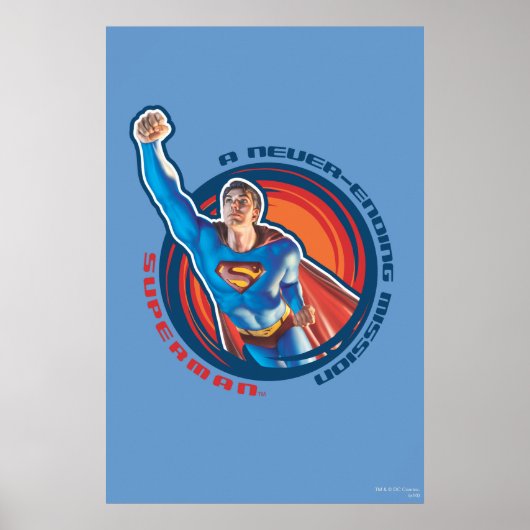 Superman A-missie zonder einde Poster (Voorkant)