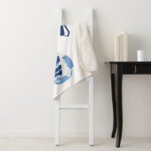 Superman aan de overkant van het Wereldbol Sherpa Deken (In situ)