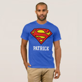 Superman | Aangepaste naam T-shirt (Voorkant volledig)