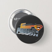 Superman, alles krachtig ronde button 5,7 cm (Voorkant /achterkant)