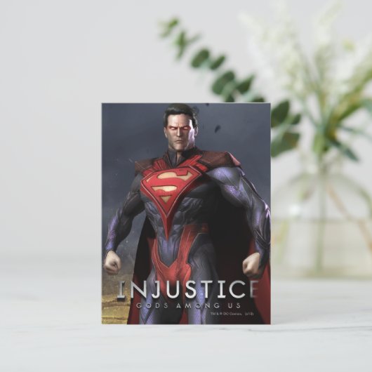 Superman Alternate Briefkaart (Staand voorkant)