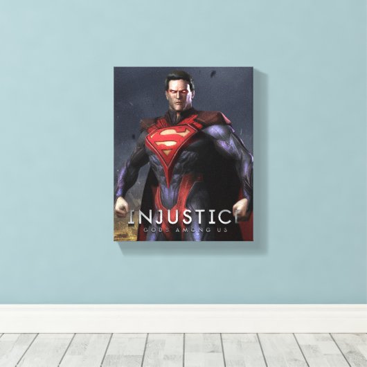 Superman Alternate Canvas Afdruk (Insitu (Houten vloer))